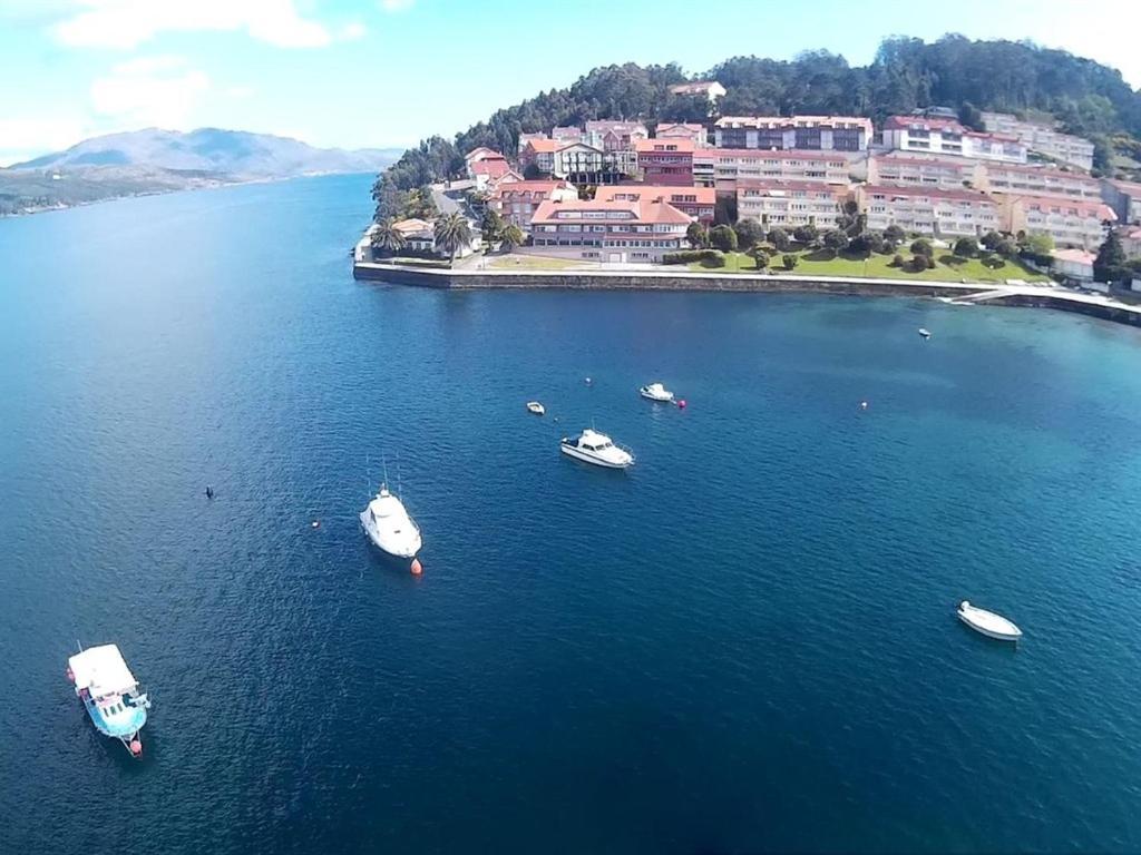 Hotel Corcubion Playa De Quenxe Εξωτερικό φωτογραφία
